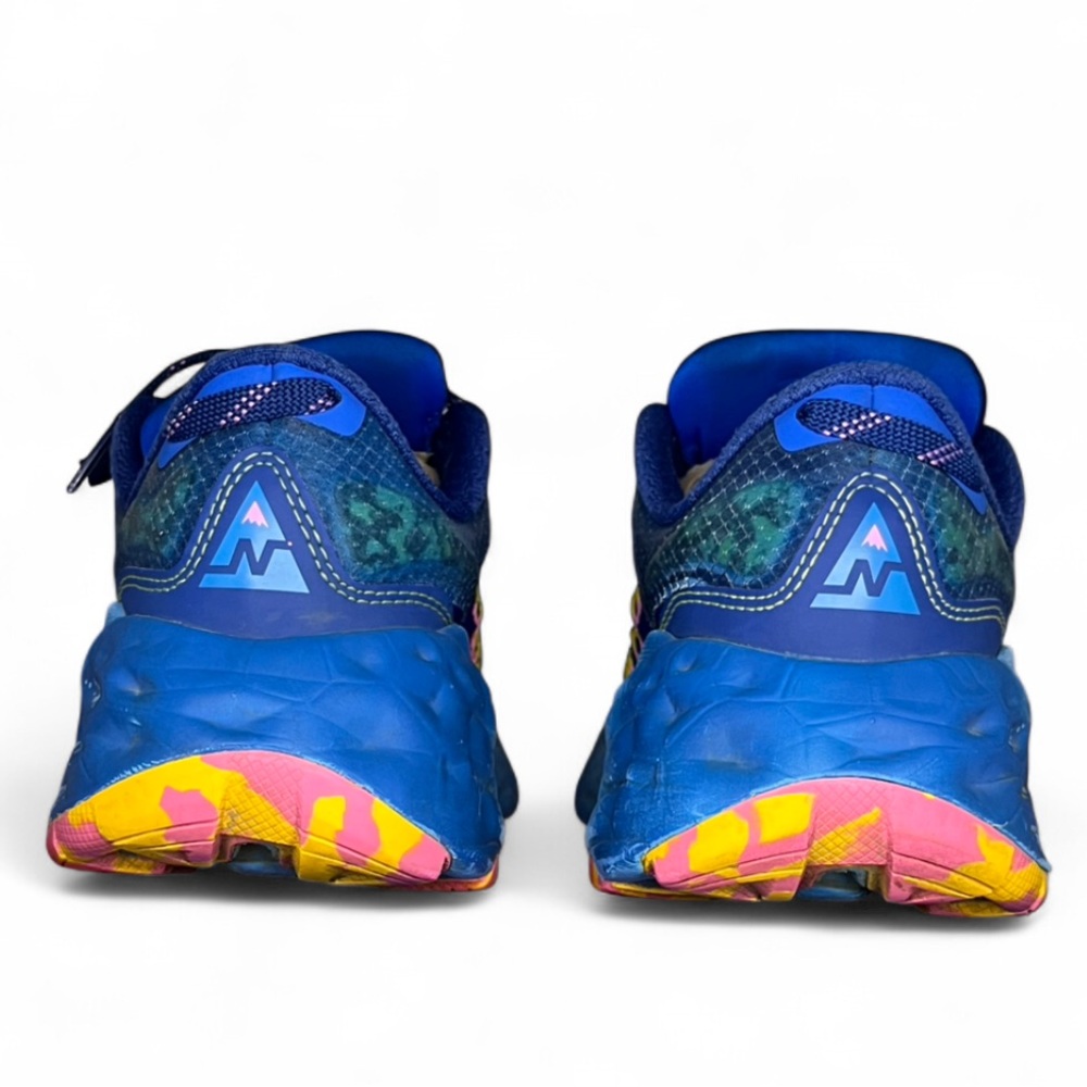 New Balance Fresh Foam X More Trail v2 Vibram Sole Blue Vibrant Pink Size 7.5 - Picture 6 of 15